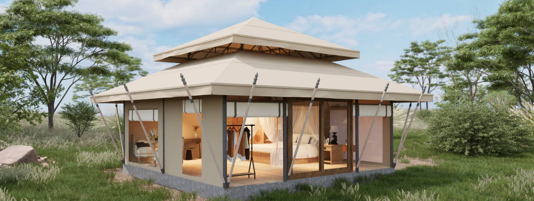 南雄市户外野奢帐篷